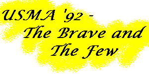 USMA '92: The Brave and the Few